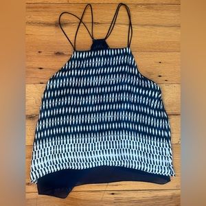 Matison Stone Blue halter top